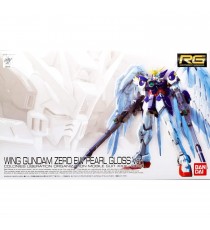 Maquette Gundam - Zero EW Pearl Gloss Gundam Wing Exclu Gundam Gunpla RG 1/144