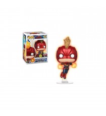 Figurine Marvel Captain Marvel Movie - Captain Marvel Flying Gitd Exclu Pop 10cm