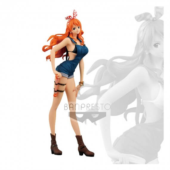 Figurine One Piece Glitter & Glamourous - Nami Ver B Stampede 25cm