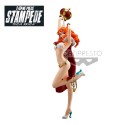 Figurine One Piece Stampede - Nami Flag Diamond Ship 25cm