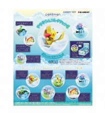 Set De 6 Figurine Pokemon Pokeball Terrarium Serie 5