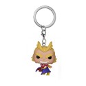 Porte Clé My Hero Academia - All Might Silver Age Pocket Pop 4cm