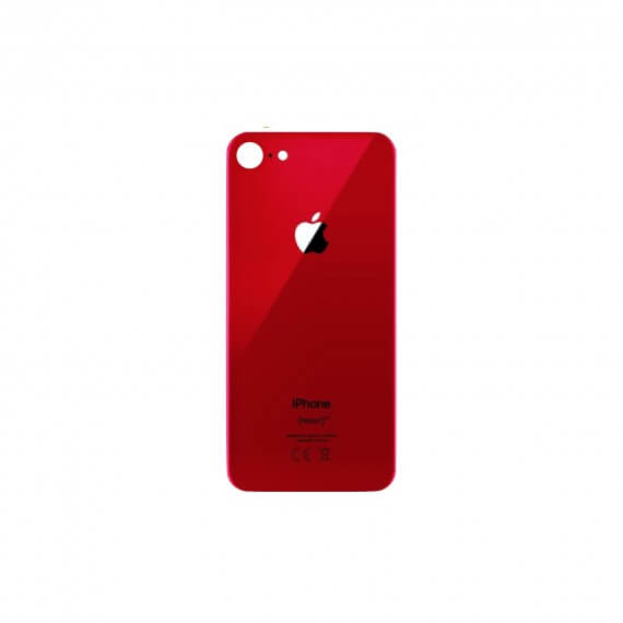 Facade Arrière compatible avec iPhone 8 Rouge