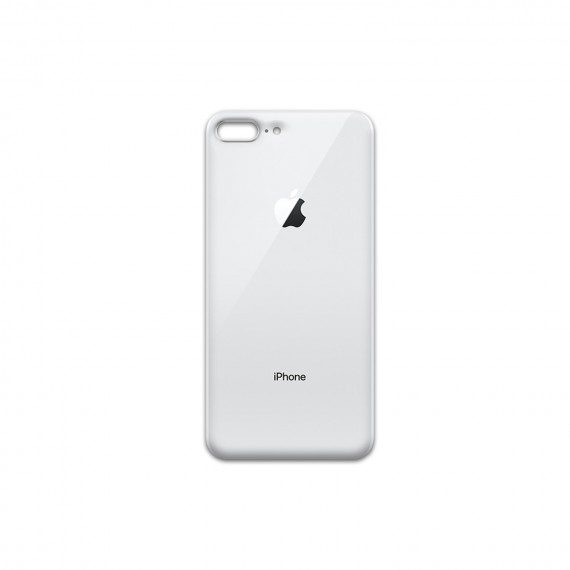 Facade Arrière compatible avec iPhone 8+ Blanc