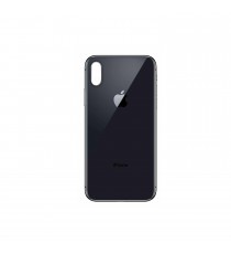 Facade Arrière compatible avec iPhone X Noir