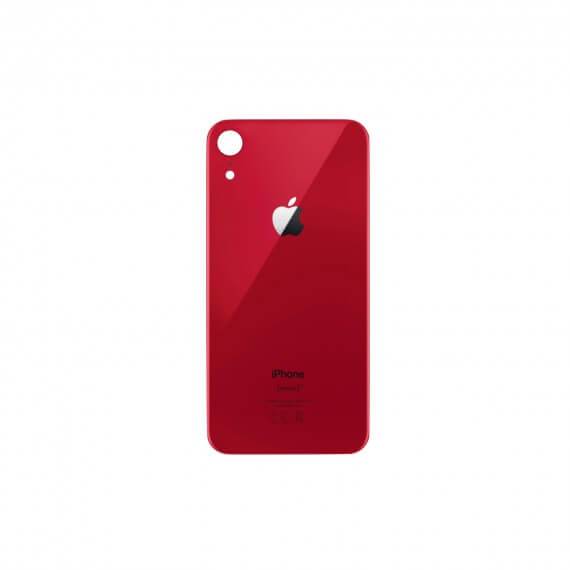 Facade Arrière compatible avec iPhone XR Rouge
