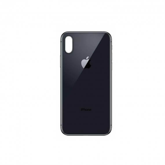 Facade Arrière compatible avec iPhone XS Max Noir