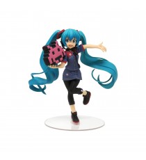 Figurine Vocaloid - Hatsune Miku Uniform Version 2 Space Invaders 18cm