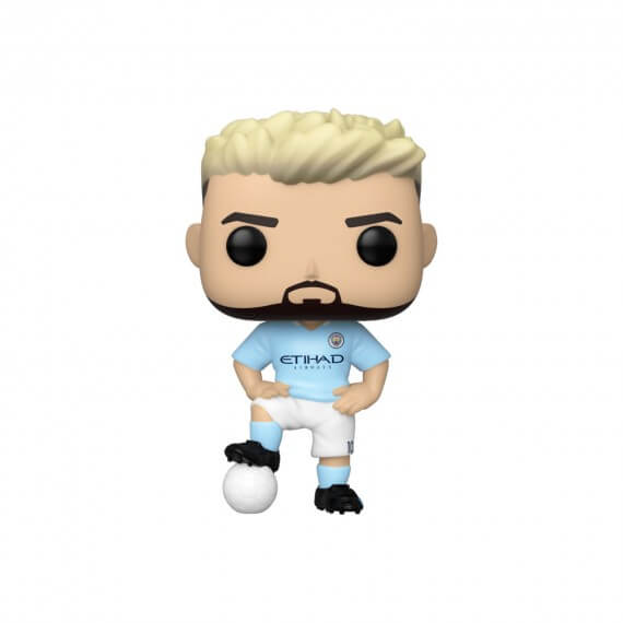 Figurine Football - Sergio Aguero Manchester Pop 10cm