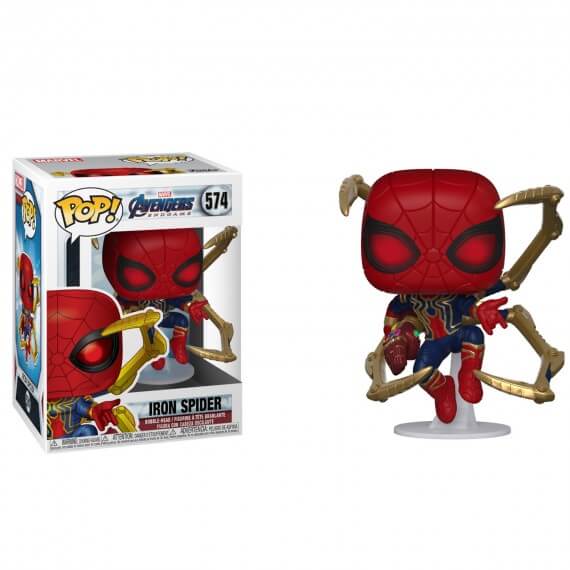 Figurine Marvel Avengers Endgame - Iron Spider W/Nanogauntlet Pop 10cm