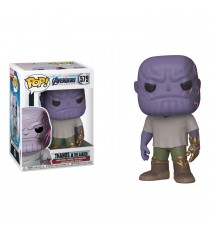 Figurine Marvel Avengers Endgame - Casual Thanos Gauntlet Pop 10cm