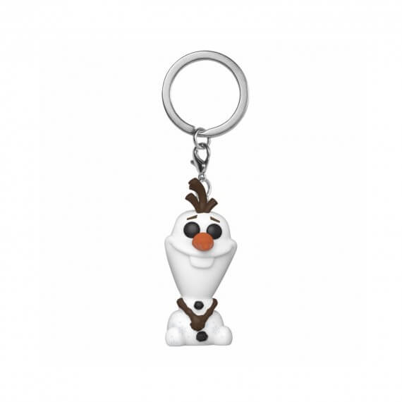 Porte Clé Disney Reine des Neiges 2 - Olaf Pocket Pop 4cm