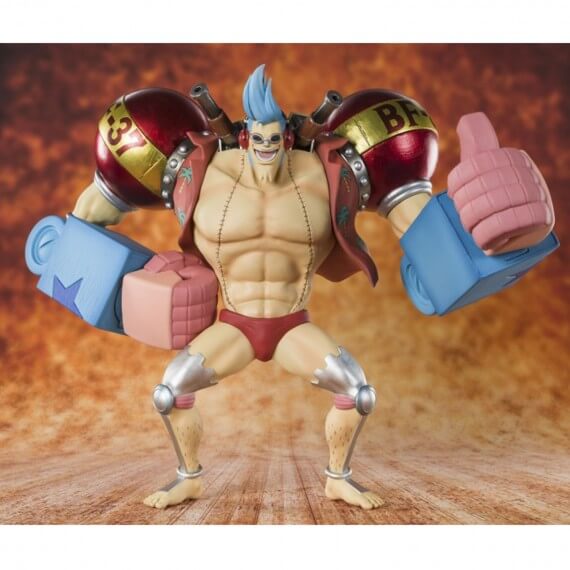 Figurine One Piece - Franky Cyborg Figuarts Zero 20cm