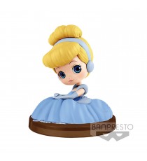 Figurine Disney - Cendrillon Assise Qposket 4cm