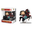 Figurine Disney Mulan - Mulan On Khan Pop Rides 10cm