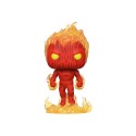 Figurine Marvel Fantastic Four - Human Torch Pop 10cm