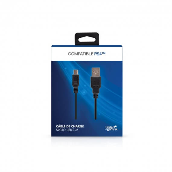 Cable De Charge Manette PS4 3m