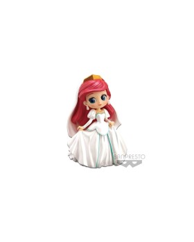 Figurine Disney -  Ariel Robe Blanche Qposket 7 cm