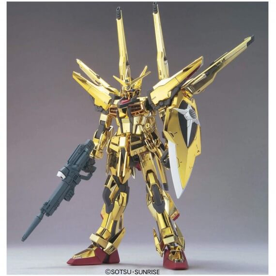 Maquette Gundam - Akatsuki Gundam Oowashi/Shiranui Fullset MG 1/100 18cm