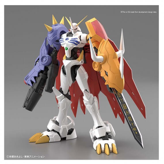 Maquette Digimon - Omegamon 17cm