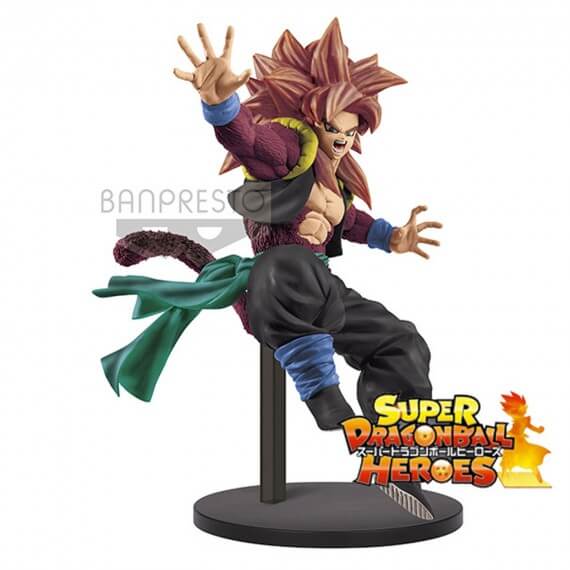 Figurine DBZ Super Dragon Ball Heroes 9Th Anniversaire - Super Saiyan 4 Gogeta Xeno 18cm