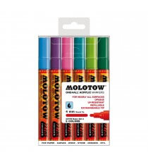 Set 6 Marqueurs Acrylic Marker One4All Basic Set 2 4mm