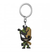 Porte Clé Marvel -Venomized Pocket Pop Groot 4cm