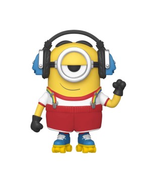 Figurine  Minions 2 - Roller Skating Stuart  Pop 10cm