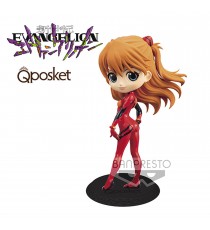 Figurine Evangelion - Asuka Shikinami Langley Plugsuit Style Ver B QPosket 14cm