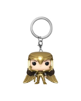 Porte Clé DC Heroes - Wonder Woman 84 Gold Wing Pop 4cm