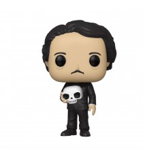 Figurine Icons - Edgar Allan Poe With Skull Pop 10cm