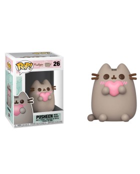 Figurine Pusheen - Pusheen With Heart Pop 10cm