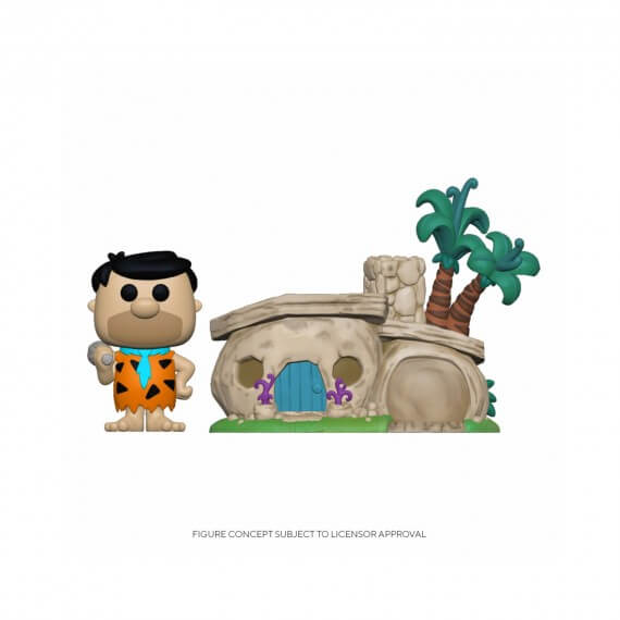 Figurine Hanna Barbera - Town Flintstones House Pop 10cm