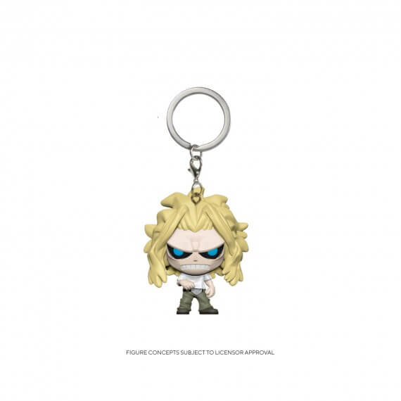 Porte Clé My Hero Academia - All Might Weakened State Pocket Pop 4cm