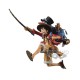 Figurine One Piece - Monkey D Luffy Three Brothers 11cm