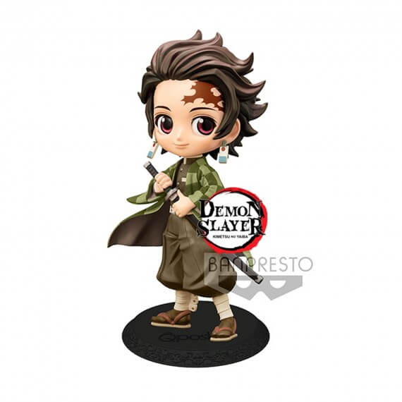 Figurine Demon Slayer Kimetsu No Yaiba - Tanjiro Kamado Ver B Q Posket 14cm