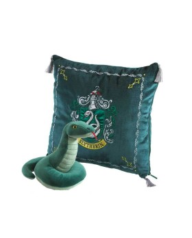 Harry Potter - Peluche et coussin de la Maison de Serpentard