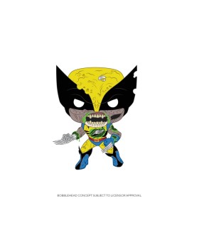 Figurine Marvel  - Zombies Wolverine Pop 10cm