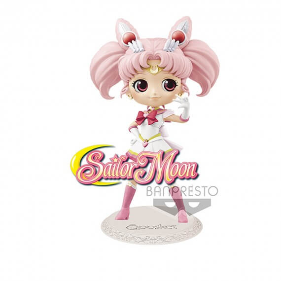 Figurine Sailor Moon - Super Sailor Chibi Moon Ver B Q Pocket 13cm