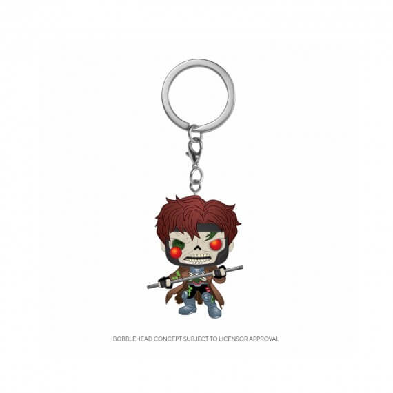 Porte Clé Marvel - Zombies Gambit Pop 4cm