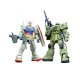 Maquette Gundam - Set RX-78-2 & MS-06F Zaku II Gunpla HG 1/144 13cm