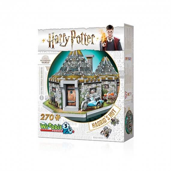 Puzzle 3D Harry Potter - Hutte d’Hagrid 270 Pièces