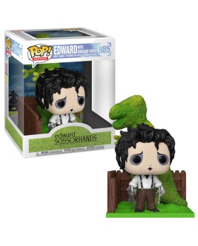 Figurine Edward Scissorhands - Movie Moments Edward & Dino Hedge Pop 10cm
