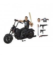 Figurine Marvel Legends - Riders PuniSHer & Motorbike 15cm