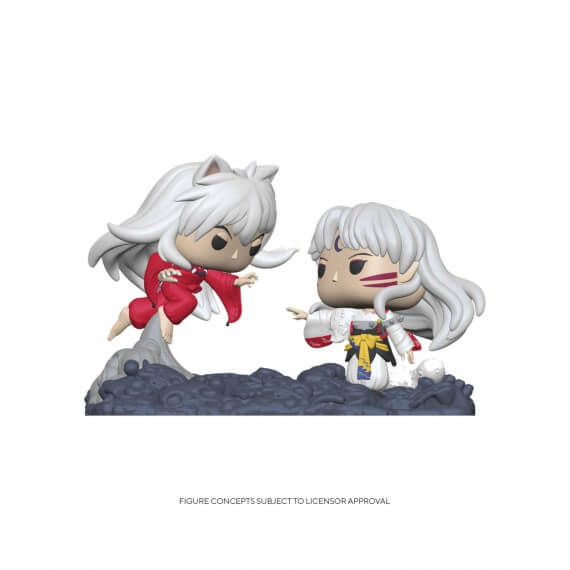 Figurine Inuyasha - Inuyasha Vs Sesshomaru Movie Moment Pop 10cm