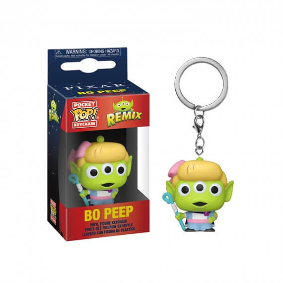 Porte Clé Disney Pixar - Alien As Bo Peep Pocket Pop 4cm