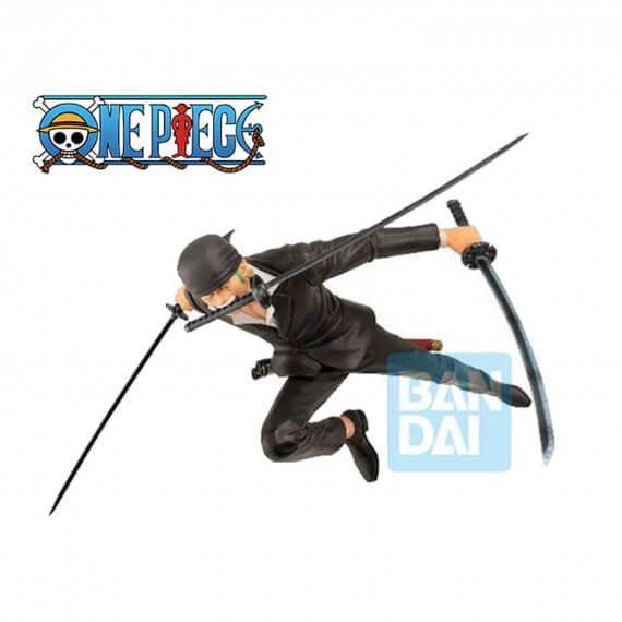 Figurine One Piece - Ichibansho Treasure Cruise Roronoa Zoro 20cm