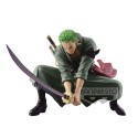 Figurine One Piece - Roronoa Zoro Scultures Big Banpresto Figure Colosseum 4 Vol 3 13cm