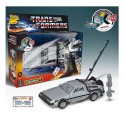 Figurine Transformers X Back To The Future - Gigawatt / Delorean 14cm