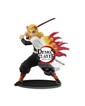 Figurine Demon Slayer Kimetsu No Yaiba - Kyojuro Rengoku Vibration Stars 15cm